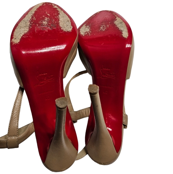 CHRISTIAN LOUBOUTIN HEELS SIZE 40 - Picture 7 of 13